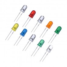 PT9067B 1000pcs 5mm LED (Blue/White/Red/Green/Yellow) LED Diode
