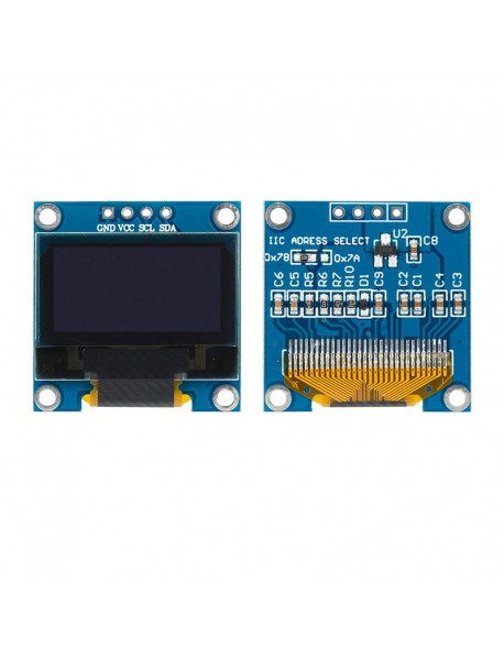 PT1032 0.96 inch OLED Display Module For Arduino I2C IIC Serial Blue