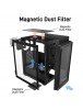 Pastall Computer peripherals  PC Case, Type-C Ready, Supports 40 Graphics Cards, Tempered Glass Side Panel, up to 8 x 120mm Cooling Fans & 1 x 360mm Radiator, 1 x Pre-Installed Fan