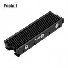 Pastall  Computer heat sinks M.2 2280 SSD heatsink, Double-Sided Heat Sink, with Thermal Silicone pad for PC / PS5 M.2 PCIE NVMe SSD or M.2 SATA SSD
