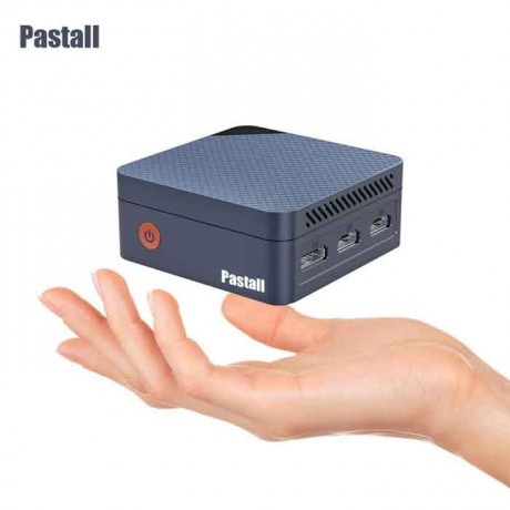 Pastall N150 Mini PC, Intel Twin Lake N150 (Upgraded N100), 12GB 4800MHz LPDDR5 512GB NVMe M.2 SSD, Mini Computer Support 4K Triple Disply, Micro PC with USB3.2/RJ45/WiFi/BT/Home/Office