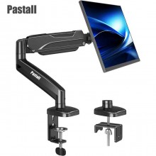 Pastall Mounting racks for computer hardware, Single Monitor Desk Mount, Adjustable Gas Spring Monitor Arm  Computer, Black