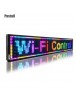 Pastall Light emitting diode (LED) displays, Outdoor Full Color 40 x 18 Inches Led Sign WiFi Programmable with High Resolution Scrolling Texts, Colorful Images and Videos - USB Connection Available