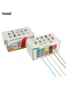 Pastall Electric wire and cable 24 AWG Flexible Silicone Wire Electric Wire Hook up Wire Kit 300V Cables