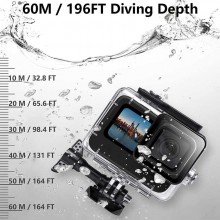 Pastall Cases especially made for photographic apparatus for Go Pro Hero 13/12/11/10/9 Black,Protective Underwater Dive Case Shell with Quick Release Buckle Mount for Hero13/12/11/10/9 Black Action Camera Accessories
