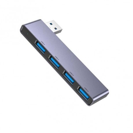 PT91075 USB Hub, 4-Port USB Hub(1 * 3.0 Hub, 3 * 2.0 Hub) USB Splitter USB Expander for Laptop,Windows PC,Mac,Printer,Flash Drive,Mobile HDD, Notebook PC