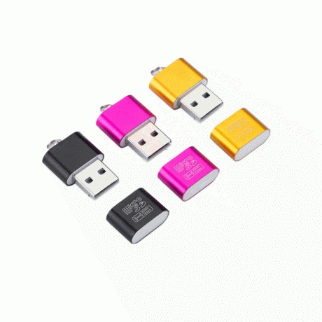 PT91048 Mini USB 2.0 Micro SD  Card Reader Adapter