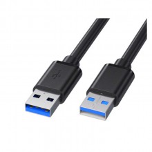 PT91070   5gbps USB3.0  Type A Male to Male USB Extender Plug Usb Data Cable 
