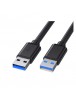 PT91070   5gbps USB3.0  Type A Male to Male USB Extender Plug Usb Data Cable 