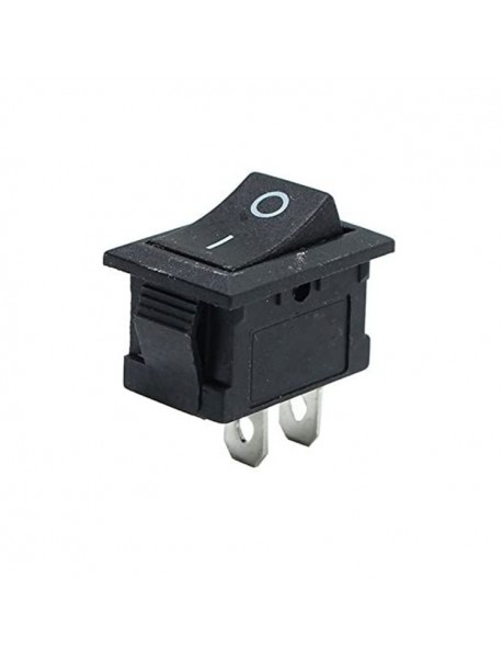 PT9052 Black Push Button Mini Switch 6A-10A 110V 250V KCD1-101 2Pin Snap-in On/Off Rocker Switch 100pcs