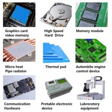 PT91005 100PCS 10x10x1mm Soft Silicone Thermal Conductive Pads Heatsink IC Chipset Northbridge for SSD/CPU/GPU/LED/IC/Raspberry Pi/Chipset Cooling