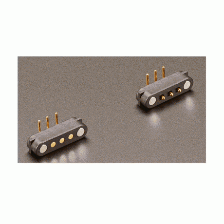 PT91049 DIY Magnetic Connector - Right Angle Three Contact Pins