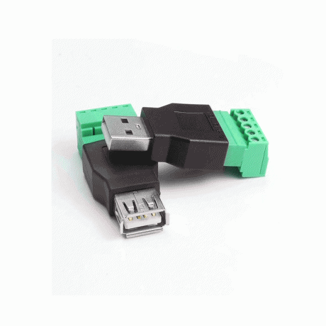 PT91051 USB2.0 male or female  terminal solderless adapter Converter Connector USB connector