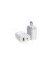 PT91079 Dual-Port Fast Charger, USB Type-A/Type-C Wall Charger,US,UK,EU,AU all support( CE FCC SAA T-Tick certificated)