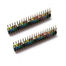 PT22032B 40 Pin GPIO Header for Raspberry Pi (color-coded)