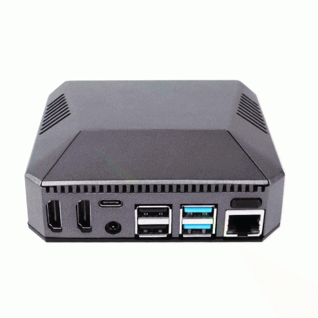 PT22035 Argon ONE Raspberry Pi 4 Aluminum Case V2 - With Power Button/ Cooling Fan/ Dual Full-Size HDMI/ IR Receiver