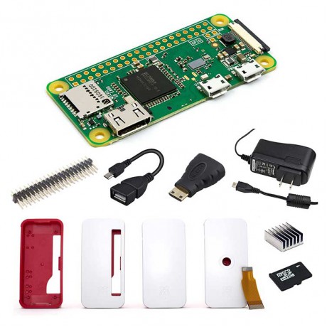 PT204001 Raspberry Pi Zero W (Wireless) Complete Starter Kit