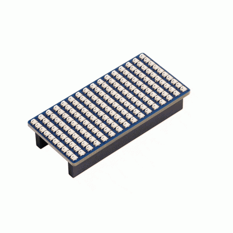 PT22040 RGB Full-color LED Matrix Panel for Raspberry Pi Pico, 16×10 Grid