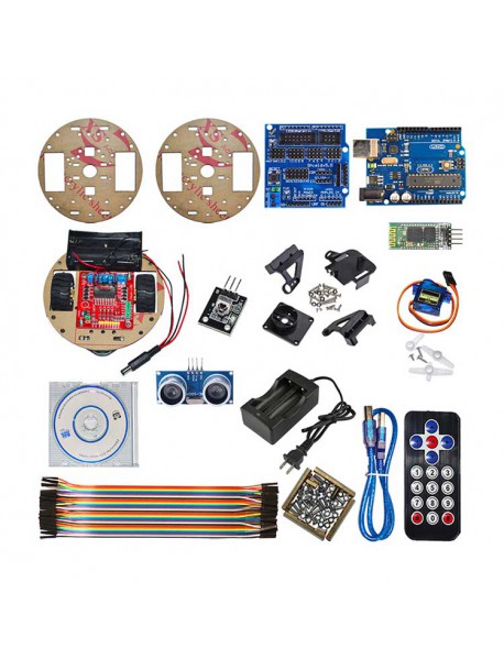 PT82005 Smart Turtle Car Wireless Intelligent Car Learning Kit RC Robot Car For SCM Robot DIY Projects