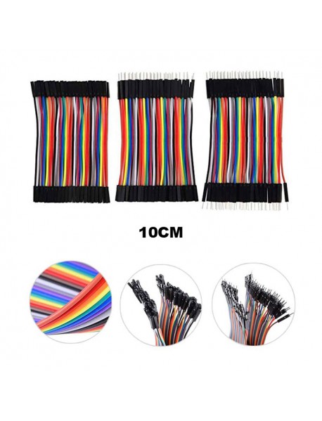 PTD7001 10/20/30CM 40pin Male to Female/ 40pin Male to Male/ 40pin Female to Female, Multicolored Dupont Cable for Arduino Breadboard